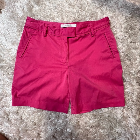 Lady Hagen Pink Golf Shorts Size 6 Stretch Performance Walking Shorts - Picture 3 of 13